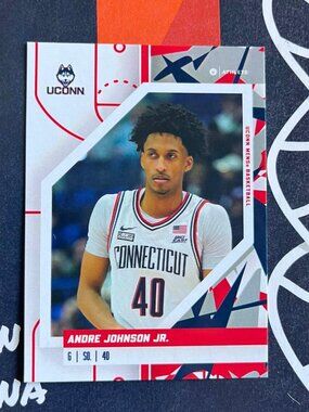 2023-24 ONIT UConn Andre Johnson Jr Base #2 NIL Card